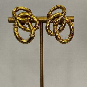 Vintage Intertwined Earrings